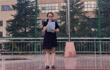 公路学院举行本学期第一次升旗仪式(1)697
